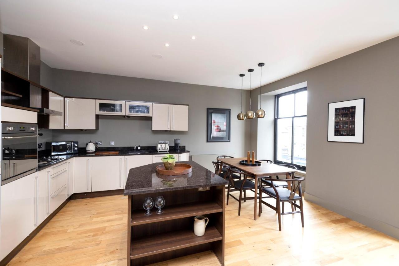 Ferienwohnung Joivy Stylish Flat In New Town EDI Exterior foto